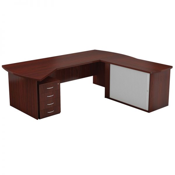 Everest Designer Desk with Side Cabinet