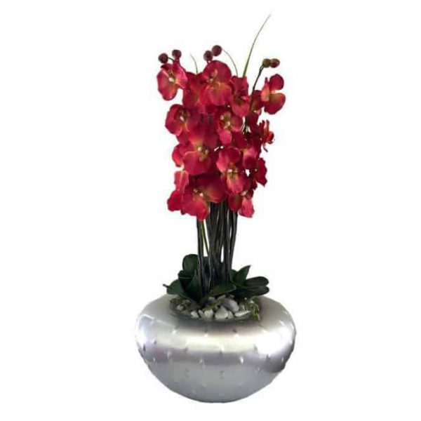 Orchid Arrangement in Pimple Vase