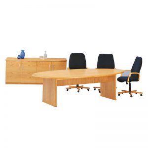 Oval Boardroom Table