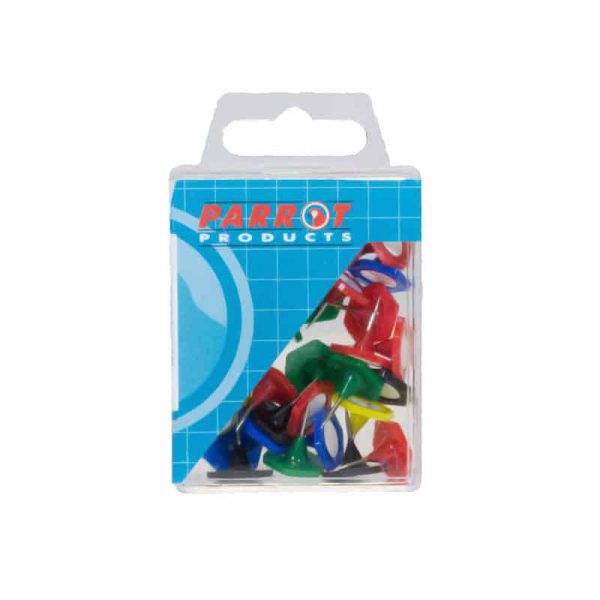 Hexagonal Pins Boxed 30 Assorted