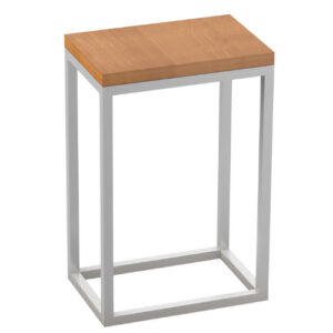 Side Table with Square Frame